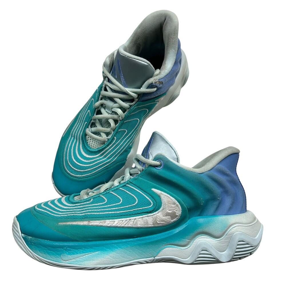 Nike Giannis Immortality 4 Christmas Teal FQ3680-300 Mens Size 7 Basketball Shoe